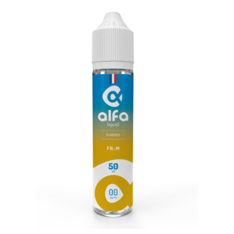 E-liquide classique FR-M 50ml de la marque Alfaliquid