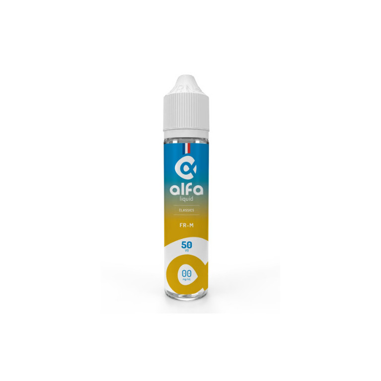 E-liquide FR-M 50ml de la marque Alfaliquid | Un classique chez Klopina