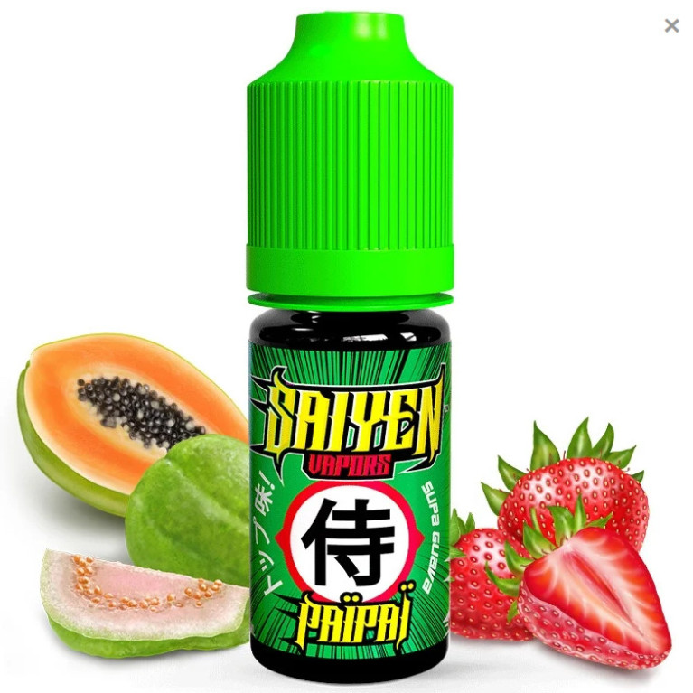 E-liquide Paipai 10 ml de la gamme Saiyen Vapor | Fruité