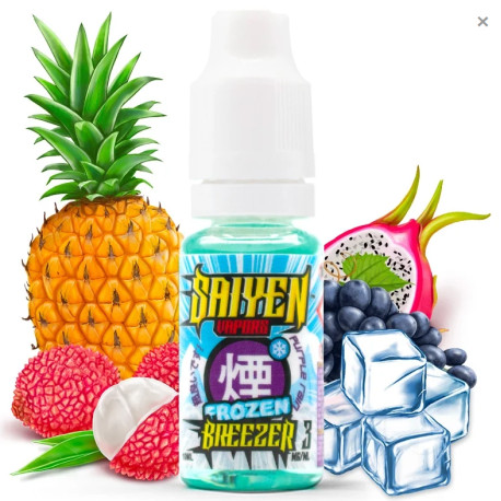 E-liquide Frozen Breezer 10 ml de la gamme Saiyen Vapor