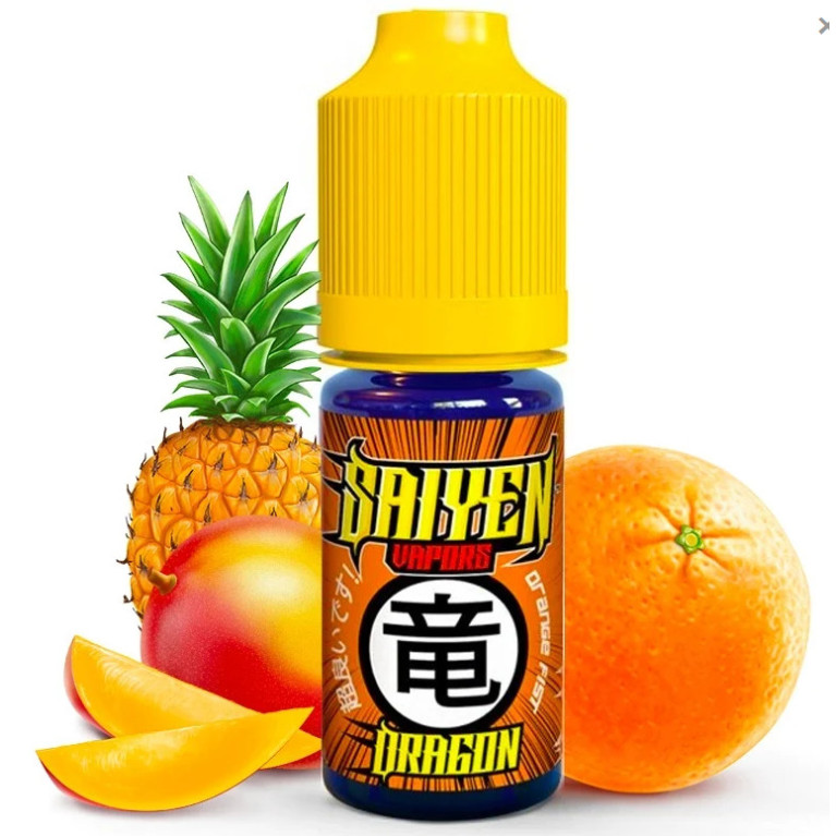 E-liquide Dragon 10 ml de la gamme Saiyen Vapor | Fruité