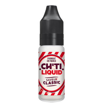 E-liquide Classic de la marque Chti Liquid | Tabac blond savoureux