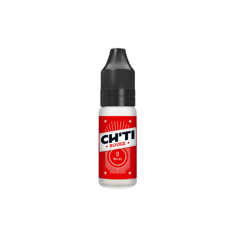 E-liquide Rouge de la marque Chti Liquid 