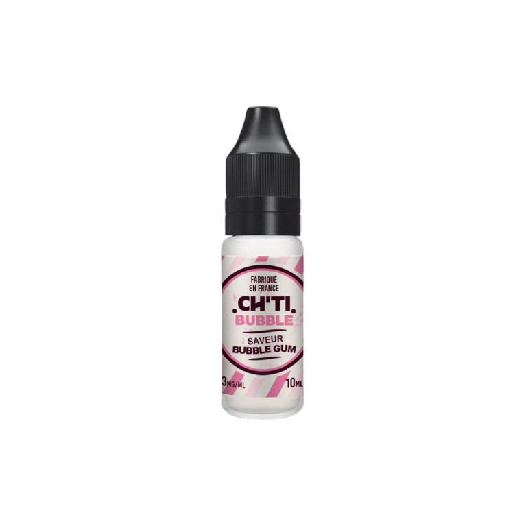 E-liquide Bubble Gum 10ml de la marque Chti Liquid | Fruité