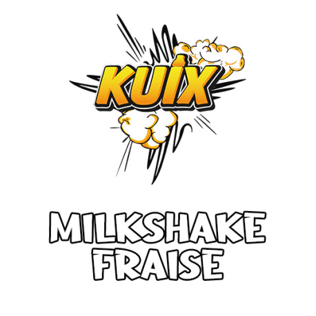 Cartouche Milkshake Fraise pour pod Kuix de la marque LiquideLab