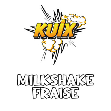 Cartouche Milkshake Fraise pour pod Kuix de la marque Liquide Lab