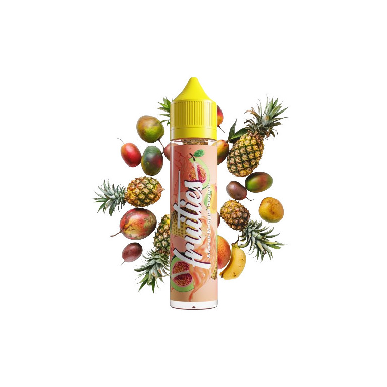 E-liquide Ananas Mangue Goyave de la gamme Fruities chez Klopina