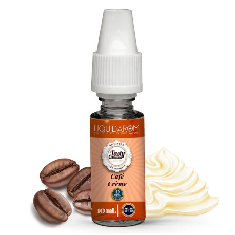 E-liquide Café Crème Tasty Collection 10ml de la marque LiquidArom