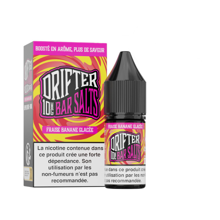E-liquide Fraise Banane Salt de la marque Bar Salts Drifter