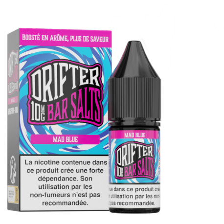E-Liquide Mad Blue 10ml de la marque Bar Salts Drifter