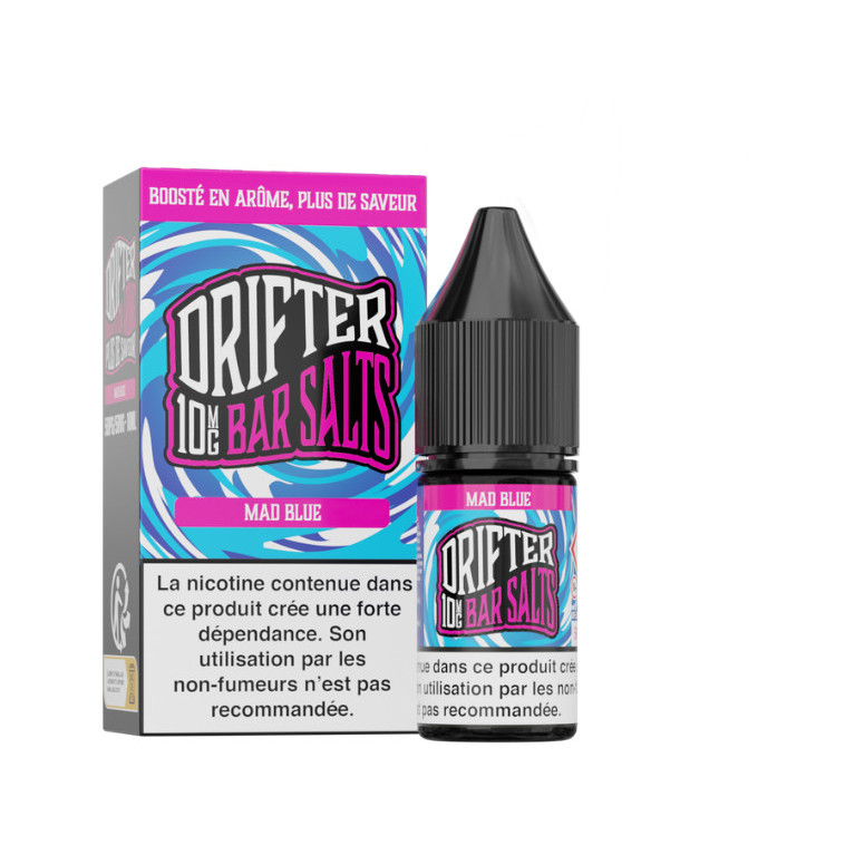 E-liquide Mad Blue Salt de la marque Bar Salts Drifter