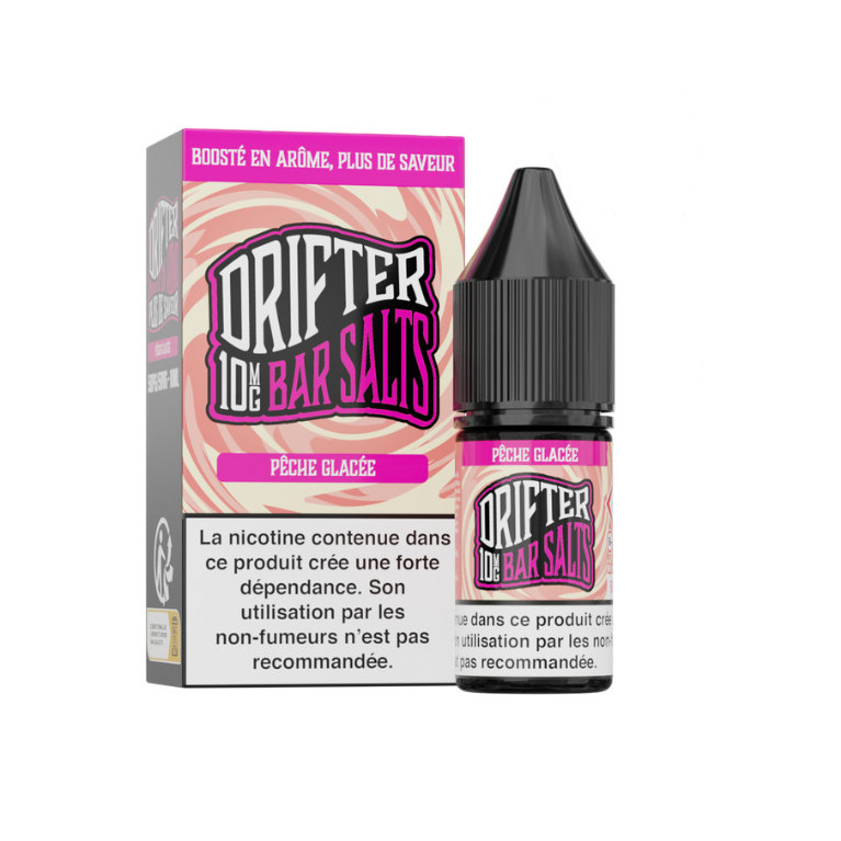 E-liquide Pêche Glacée Salt de la marque Bar Salts Drifter