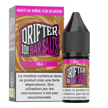 E-Liquide Cola 10ml de la marque Bar Salts Drifter