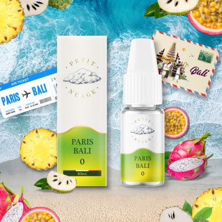 E-liquide Paris Bali 10 ml de la marque Petit Nuage.mo