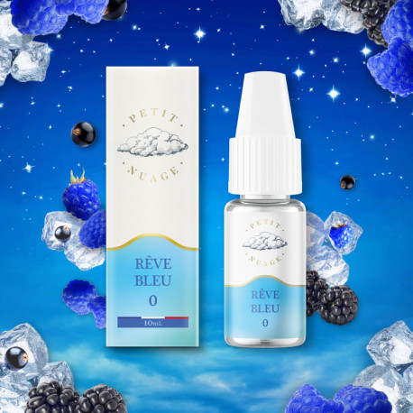E-liquide Rêve Bleu 10 ml de la marque Petit Nuage.mo