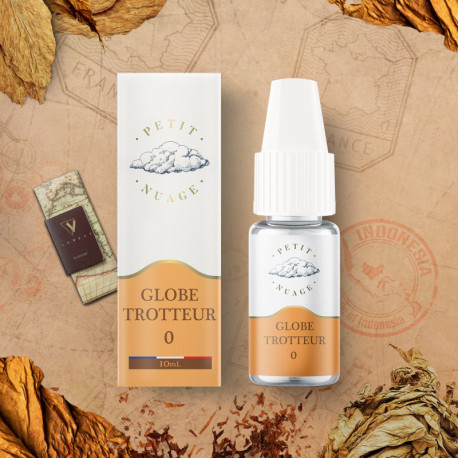 E-liquide Globe Trotteur 10 ml de la marque Petit Nuage.mo