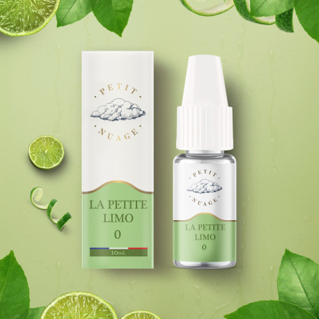 E-liquide La petite Limo 10 ml de la marque Petit Nuage.mo