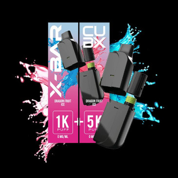 Cartouche Fruit du dragon Frais pour pod CUB-X de la marque X-BAR