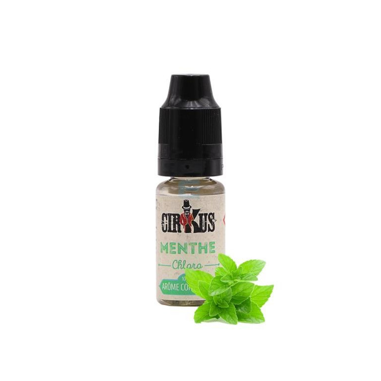 Arôme Concentré Menthe Chlorophylle 10ml de la gamme Cirkus