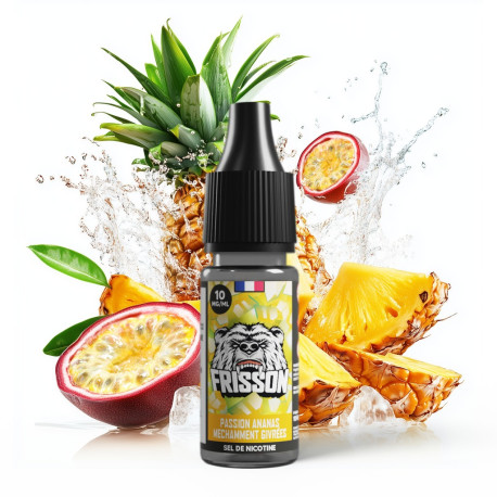 E-liquide Passion Ananas Salt de la gamme Frisson
