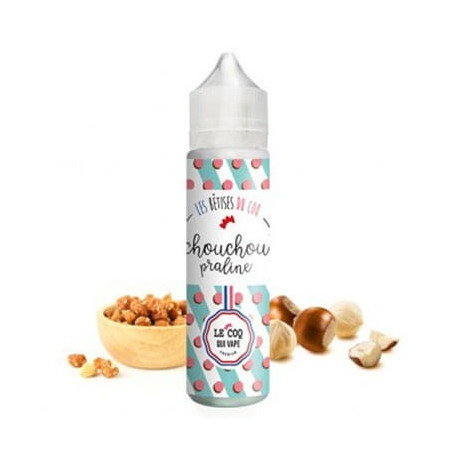 E-liquide Chouchou Praliné 50ml de la gamme Les Bêtises du Coq