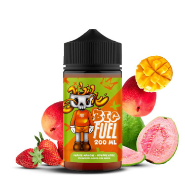 E-liquide Goyave Fraise Mangue de la gamme Big Fuel