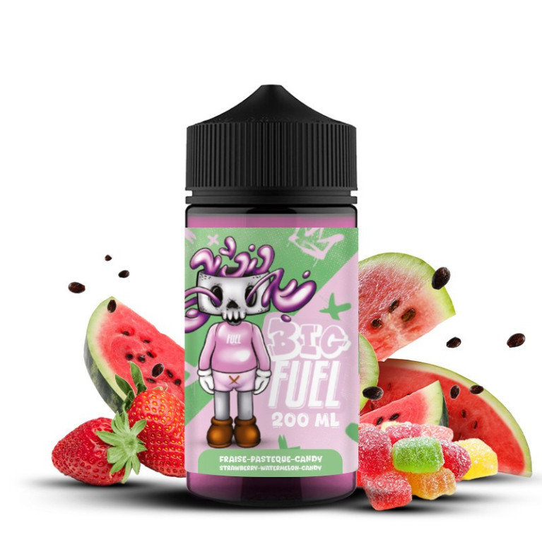 E-liquide Fraise Pastèque Candy de la gamme Big Fuel