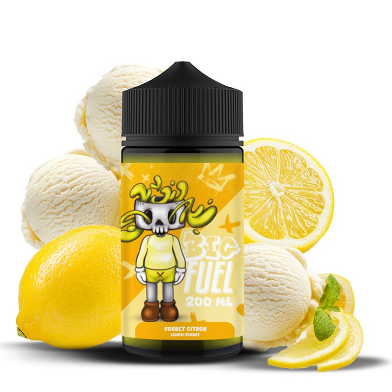 E-liquide Sorbet Citron de la gamme Big Fuel