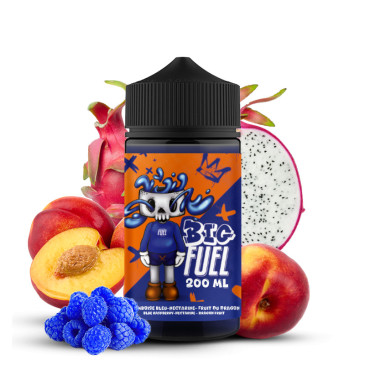 E-liquide Framboise bleue Nectarine Fruit du Dragon de la gamme Big Fuel