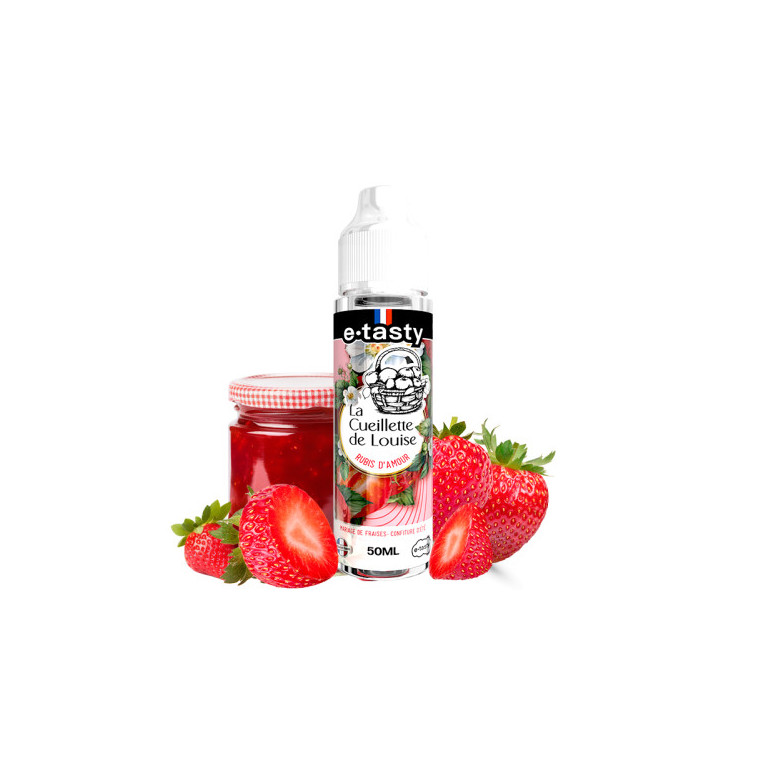 E-liquide Rubis d'Amour de la gamme La Cueillette de Louise
