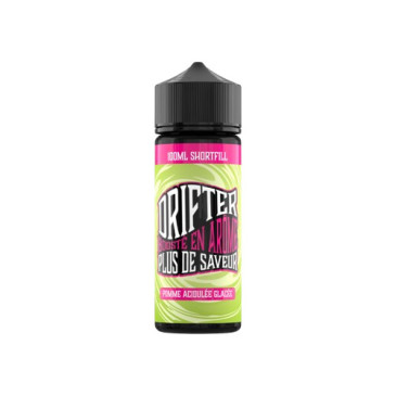 E-liquide Pomme Acidulée Glacée de la marque Drifter| Fruité et Sucré