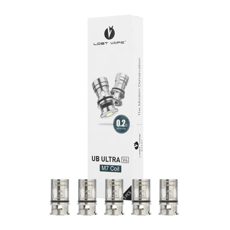 Lot de 5 Résistances UB Ultra de la marque LOST VAPE