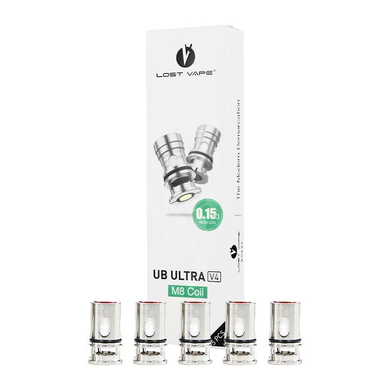 Lot de 5 Résistances UB Ultra de la marque LOST VAPE