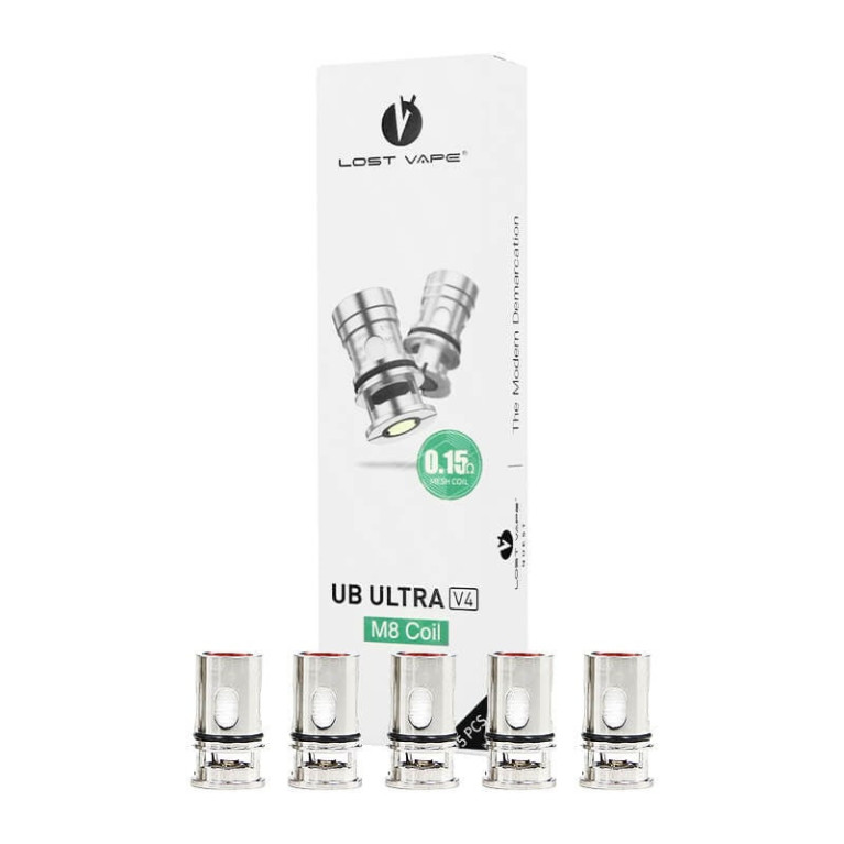 Lot de 5 Résistances UB Ultra de la marque LOST VAPE
