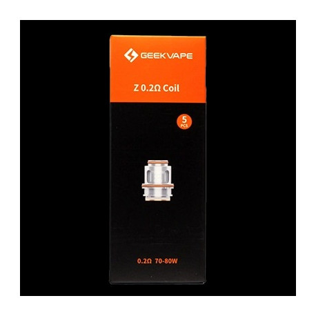 Lot de 5 Résistances Zeus Mesh de la marque Geek Vape