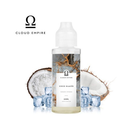 E-liquide Coco glacée 100ml de la marque Cloud empire