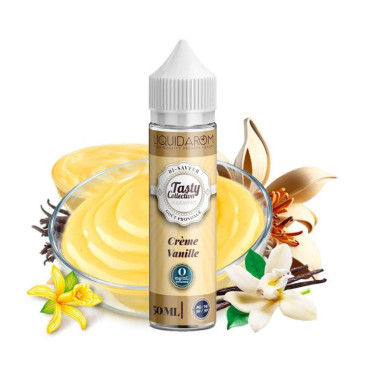 E-liquide Crème Vanille de la gamme Tasty Collection chez Klopina