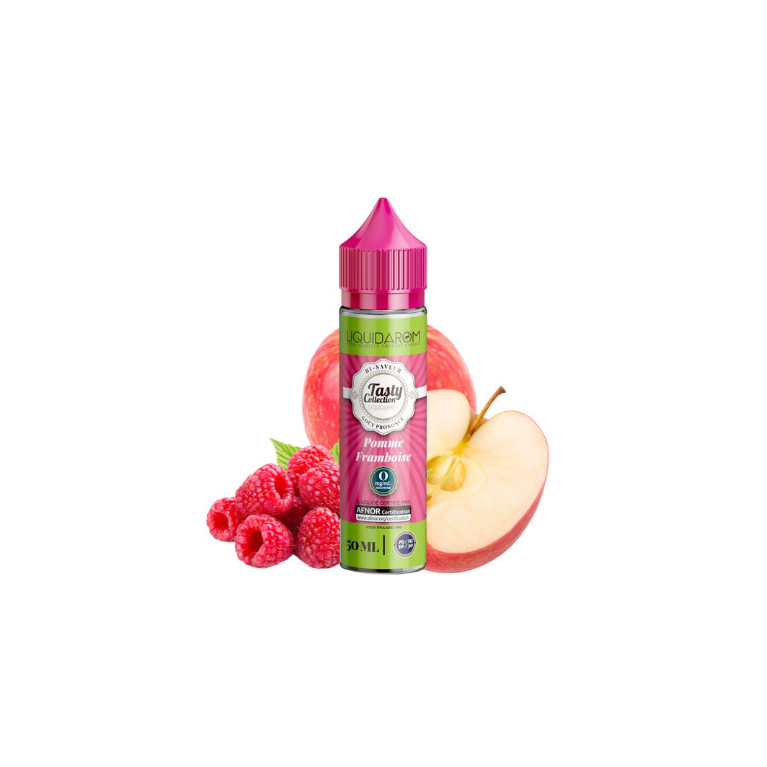 E-liquide Pomme Framboise de la gamme Tasty Collection chez Klopina