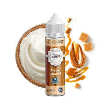 E-liquide Crème Caramel de la gamme Tasty Collection chez Klopina