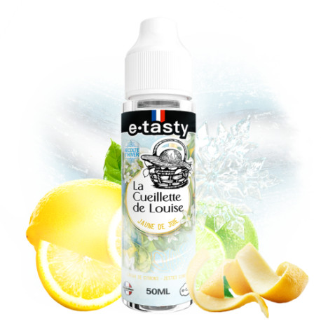 E-liquide Jaune de Joie Hiver 50ml de la gamme La Cueillette de Louise
