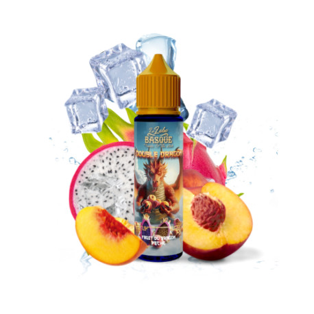 E-Liquide Fruit du Dragon Pêche 50ml de la Gamme Double Dragon