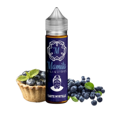 E-liquide Tarte Myrtille de la gamme Mamita
