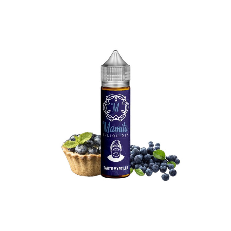 E-liquide Tarte Myrtille de la gamme Mamita