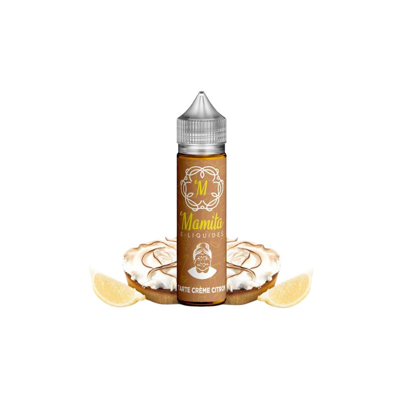 E-liquide Tarte Crème Citron de la gamme Mamita