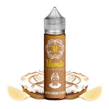 E-liquide Tarte Crème Citron de la gamme Mamita