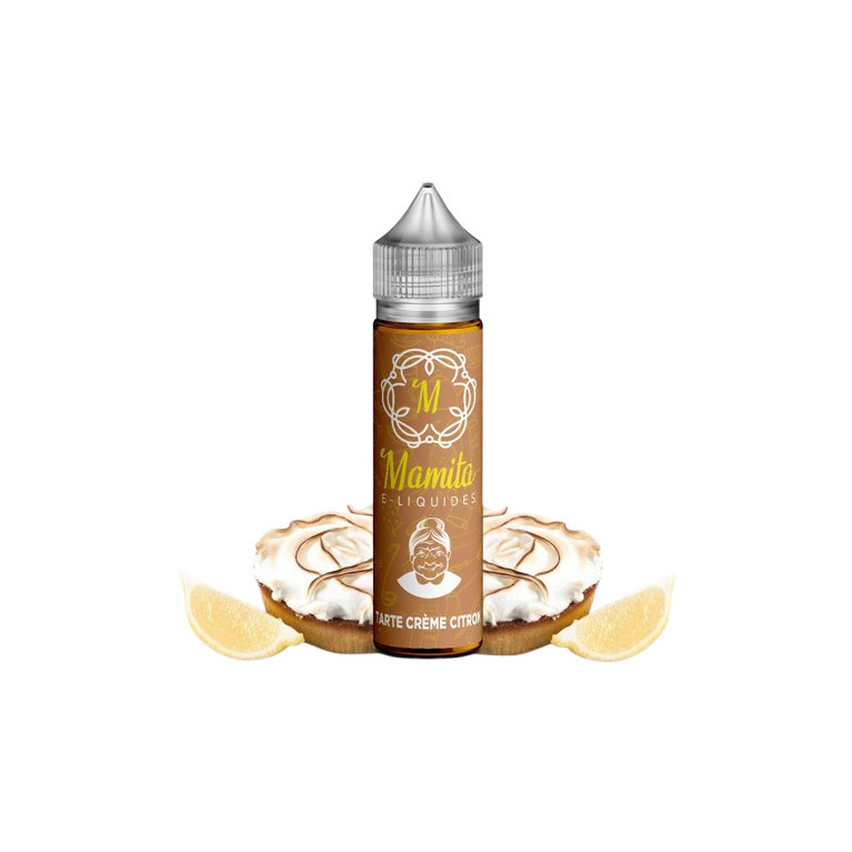 E-liquide Tarte Crème Citron de la gamme Mamita