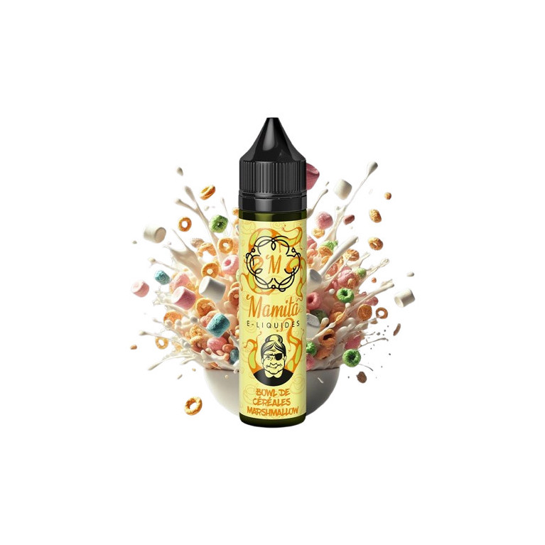 E-liquide Bowl de Céréales Marshmallow de la gamme Mamita