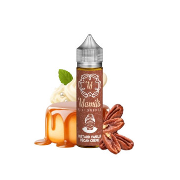 E-liquide Custard Vanille Pécan Crème de la gamme Mamita