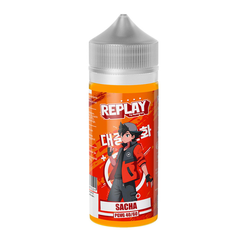 E-liquide Sacha 100ml de la gamme Replay