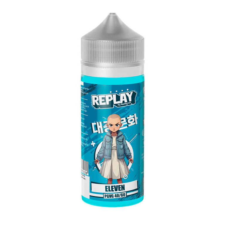 E-liquide Eleven 100ml de la gamme Replay